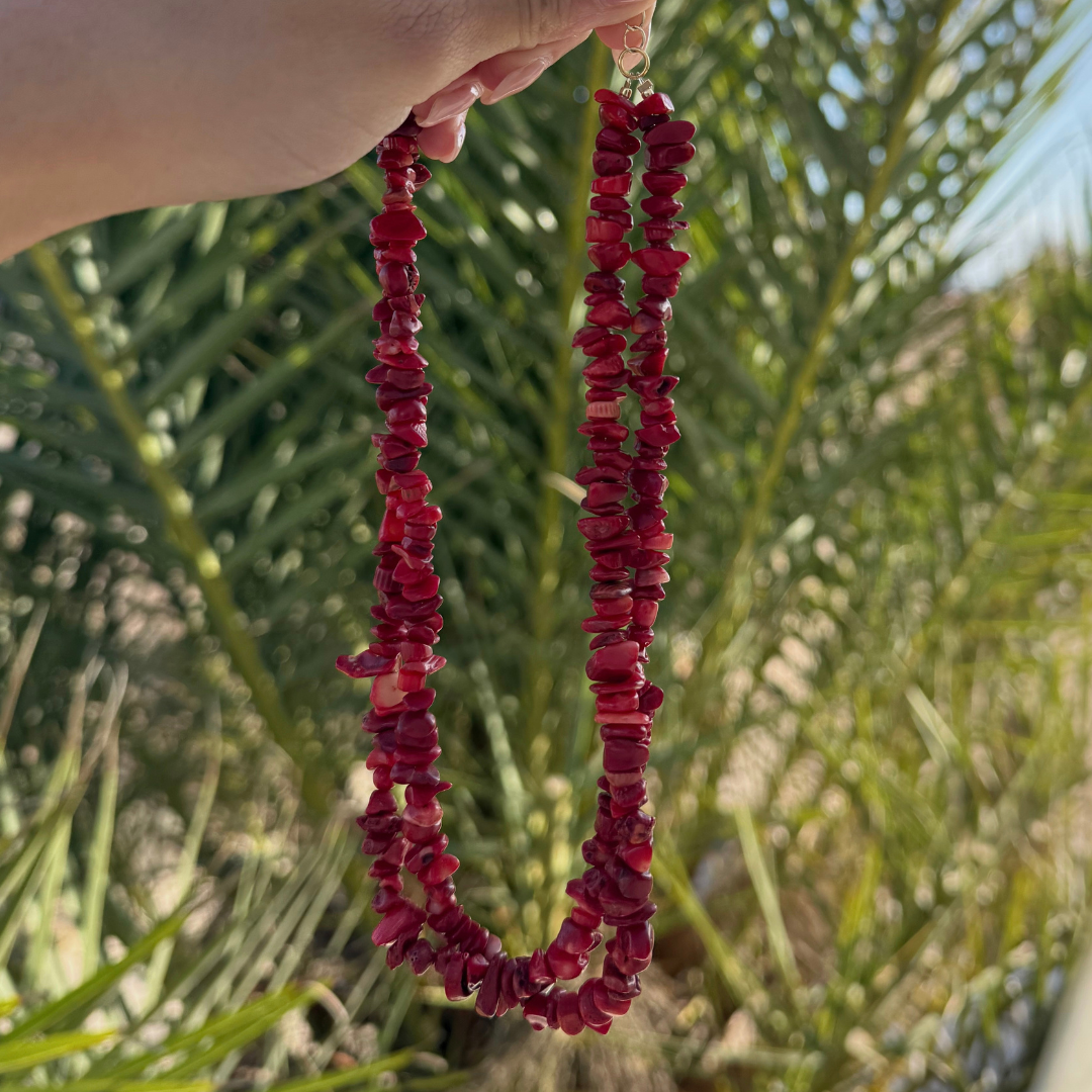 Collar Coral Duo
